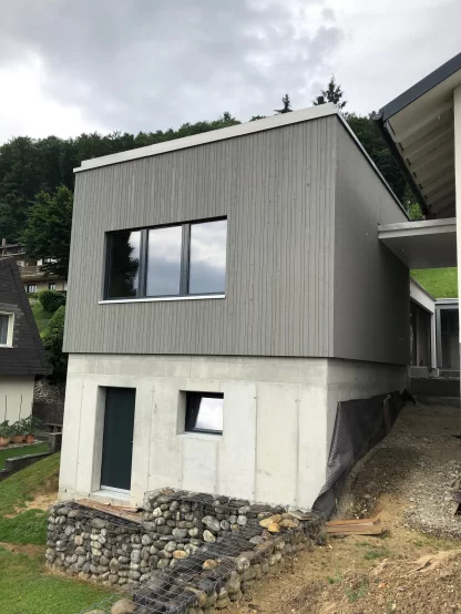 Neubau Garage mit Keller und Autounterstand | Storchenhof, 5044 Schlossrued